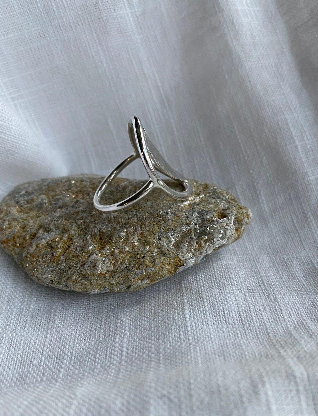 Large Heart Shield Statement Ring.